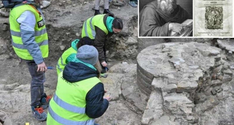 DESENTIERRAN EN ITALIA LA LEGENDARIA BASÍLICA DE VITRUVIO,  PERDIDA POR MÁS DE 500 AÑOS