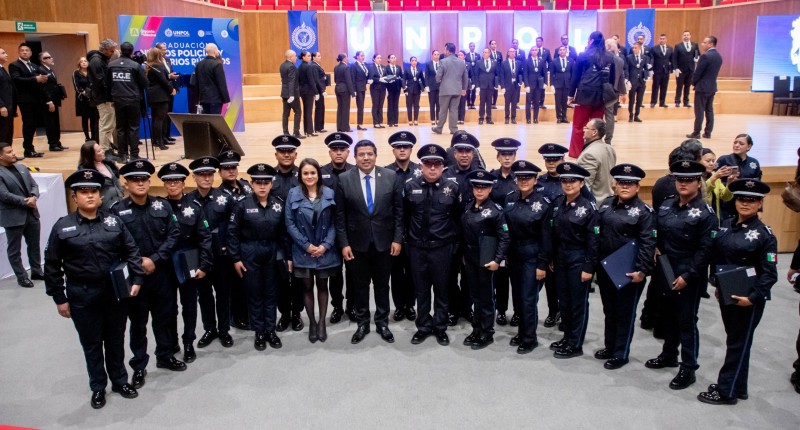 SE INTEGRAN 18 NUEVOS POLICÍAS A LA FUERZA OPERATIVA DE JESÚS MARÍA, AGS