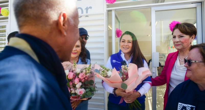 INAUGURA TERE JIMÉNEZ ESTANCIA Y COMEDOR EN SAN FRANCISCO DE LOS ROMO, AGUASCALIENTES
