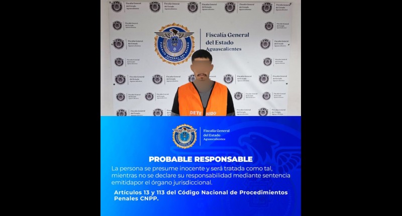 INICIAN PROCESO EN AGS CONTRA SUJETO QUE APUÑALÓ A UNA PERSONA EN JESÚS MARÍA 