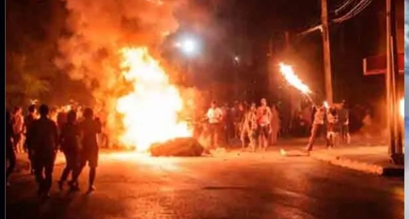 ESTALLA REBELIÓN EN CUBA POR APAGONES; CINCO DETENIDOS EN PROTESTA NOCTURNA