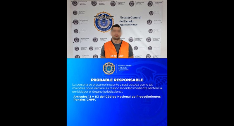 A PROCESO SUJETO QUE SE ROBÓ UNA MOTOCICLETA EN EL DORADO, AGS