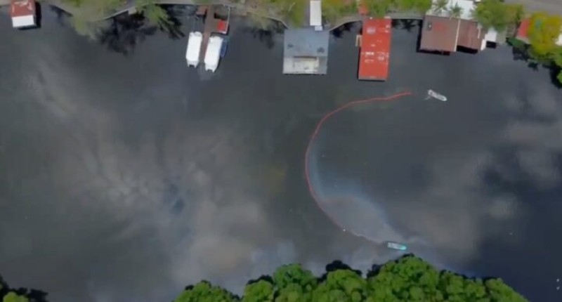 NUEVO DERRAME EN DOS BOCAS, EL TERCER INCIDENTE EN UN MES