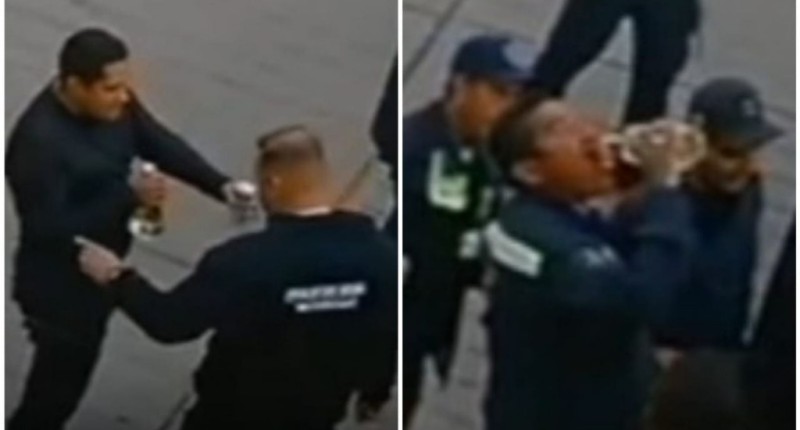 CAPTAN EN VIDEO A AGENTES VIALES DE ZACATECAS CONSUMIENDO BEBIDAS ALCOHÓLICAS DENTRO DE LA CORPORACIÓN,  ASEGURAN ESTABAN FUERA DE SERVICIO