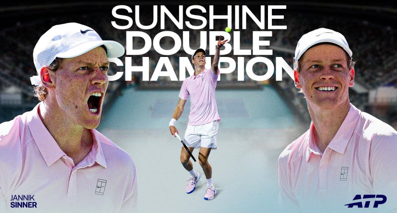 ASÍ AMANECE EL RANKING DE LA ATP ESTE LUNES TRAS CULMINACIÓN DEL MIAMI OPEN