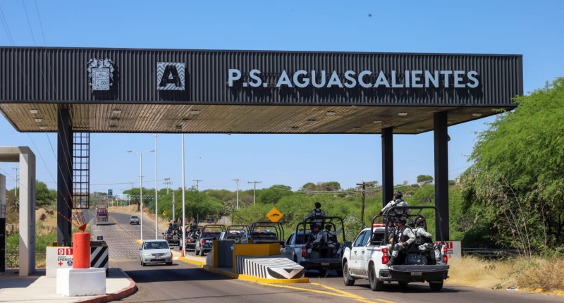 EN CALVILLO SE INSTALAN PUNTOS DE SEGURIDAD