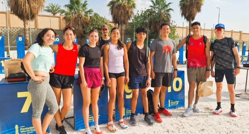 ARRANCA PARTICIPACIÓN MEXICANA EN COPA DEL MUNDO DE PENTATLÓN 2026 EN EL CAIRO