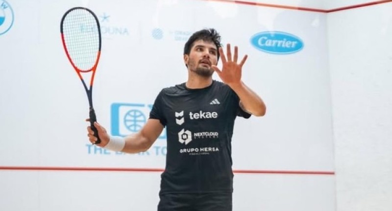 FINALIZA MEXICANO LEONEL CÁRDENAS ENTRE LOS OCHO MEJORES DEL ABIERTO INTERNACIONAL DE SQUASH EL GOUNA
