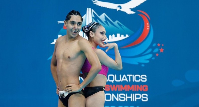 CUATRO MEDALLAS DE ORO PARA NATACIÓN ARTÍSTICA MEXICANA EN PRIMERA JORNADA DEL PANAMERICANO