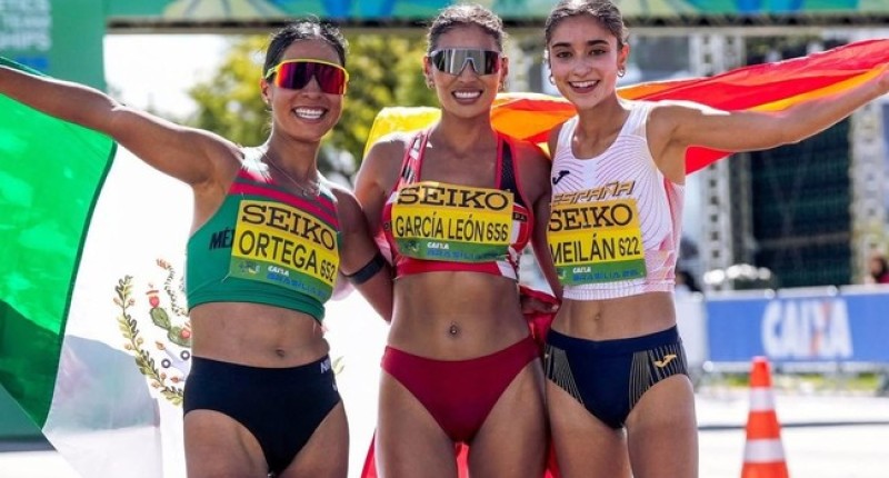 MEXICANA ALEJANDRA ORTEGA SE PROCLAMA SUBCAMPEONA EN EL MUNDIAL DE MARCHA 2026 EN BRASIL