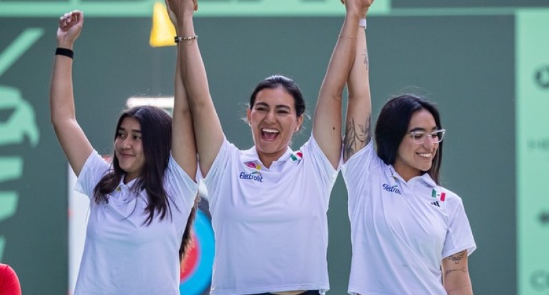 TRES BRONCES PARA MÉXICO EN COPA DEL MUNDO DE TIRO CON ARCO PUEBLA 2026