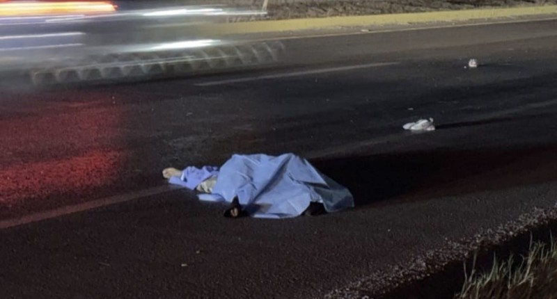 MUERE UN HOMBRE ATROPELLADO AL INTENTAR CRUZAR POR LA 45 SUR. EN AGS