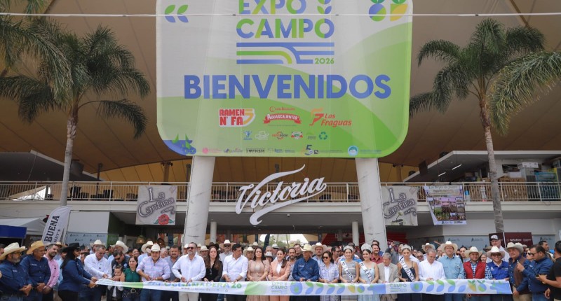 INAUGURAN LA EXPO CAMPO Y EL PABELLÓN HECHO EN AGUASCALIENTES EN LA ISLA SAN MARCOS