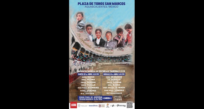 AGUASCALIENTES SERÁ SEDE DEL ENCUENTRO MUNDIAL DE ESCUELAS TAURINAS 2026