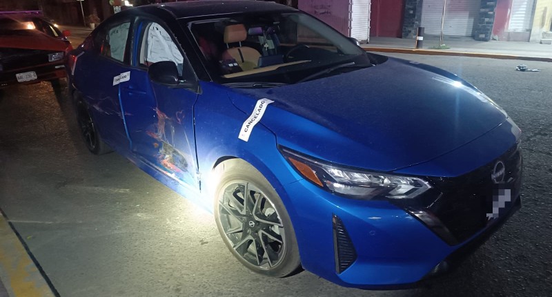 CHOQUE EN LA ZONA CENTRO DE AGS DEJÓ DOS PERSONAS LESIONADAS