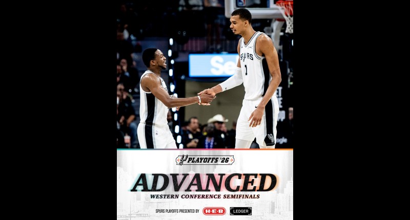 SPURS DE SAN ANTONIO GANAN Y AVANZAN A LA SIGUIENTE RONDA DE LOS PLAYOFFS NBA