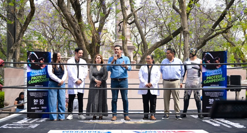 SUMA ESFUERZOS AYUNTAMIENTO DE AGUASCALIENTES EN SALUD DENTAL PARA DEPORTISTAS CON EL PROGRAMA `PROTEGE SONRISAS, PROTEGE CAMPEONES`