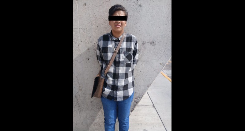 SE ROBÓ 578 PESOS EN MERCANCÍA DE UNA TIENDA EN AGS Y FUE DETENIDA 