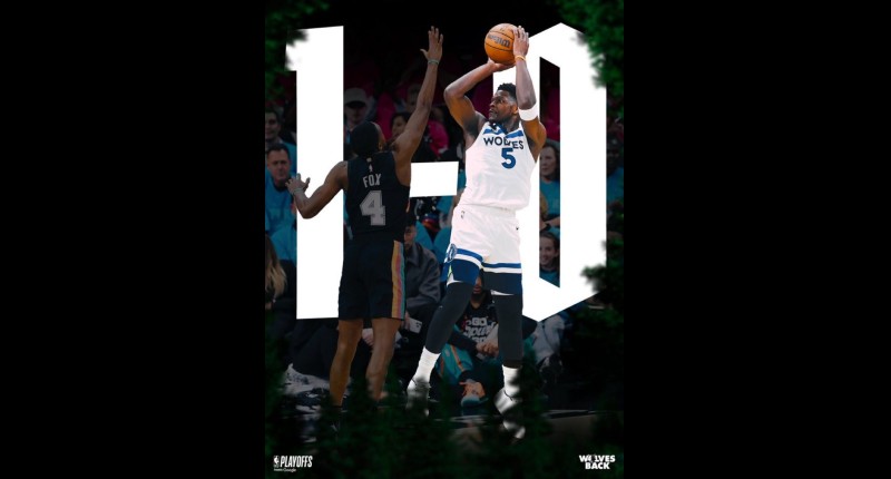 LOS TIMBERWOLVES SOPRENDEN Y LES GANAN EL PRIMERO DE LA SEMIFINAL A LOS SPURS