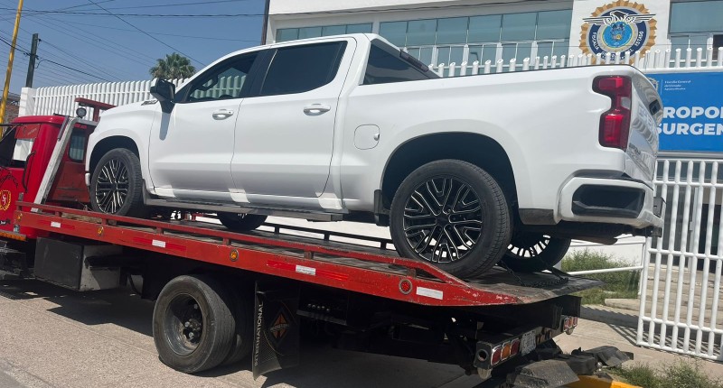 ASEGURAN EN AGS UNA CAMIONETA CON ALTERACIONES EN EL NÚMERO DE SERIE