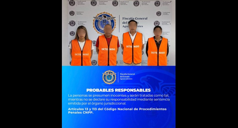 CUATRO A PROCESO POR EL DELITO DE AMENAZAS EN EL CENTRO AGROPECUARIO DE AGUASCALIENTES