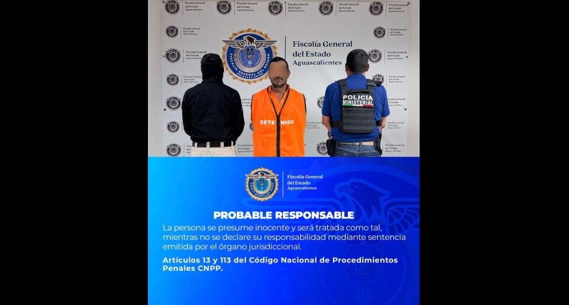 HOMICIDA BUSCADO EN NUEVO LEÓN ES DETENIDO EN AGS