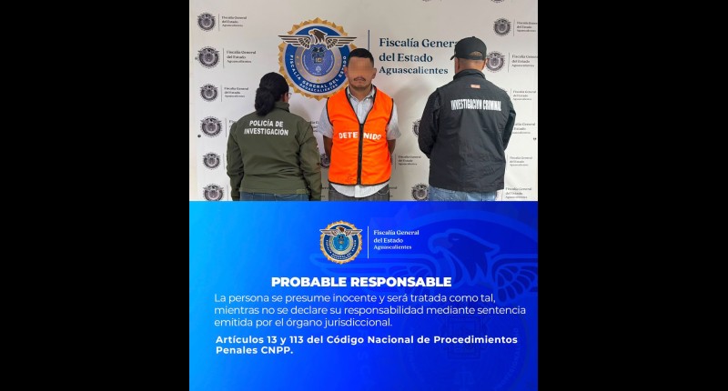 DETIENEN EN AGS A SUJETO QUE ERA BUSCADO EN ZACATECAS POR MALTRATO ANIMAL 