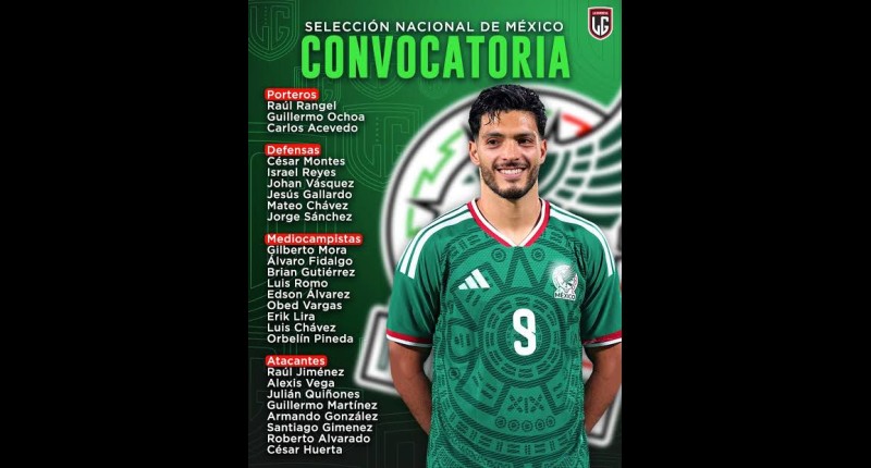 LOS 26 ELEGIDOS POR JAVIER AGUIRRE PARA DISPUTAR LA COPA DEL MUNDO