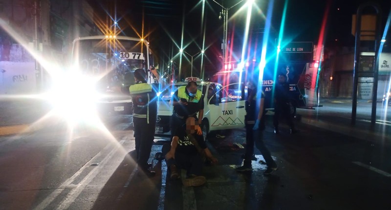 POLICÍA VIAL ATIENDE ATROPELLAMIENTO EN AVENIDA ADOLFO LÓPEZ MATEOS