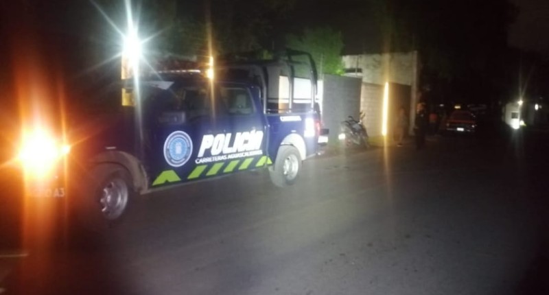 MOTOCICLISTA RESULTA LESIONADO EN ACCIDENTE POR ALCANCE EN LA CARRETERA A LA COMUNIDAD DE SALTO DE LOS SALADO, EN AGS