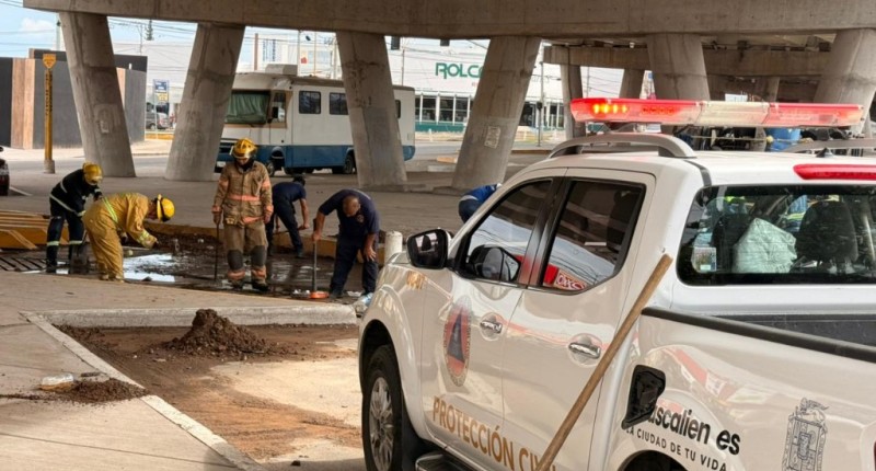 REFUERZA MUNICIPIO DE AGS OPERATIVO DE LIMPIEZA DE CAIMANES Y CRUCES VIALES PARA PREVENIR INUNDACIONES
