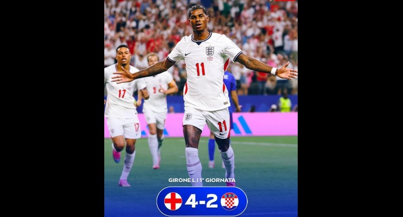 EN UN PARTIDAZO, INGLATERRA SE LLEVÓ LA VICTORIA ANTE CROACIA!