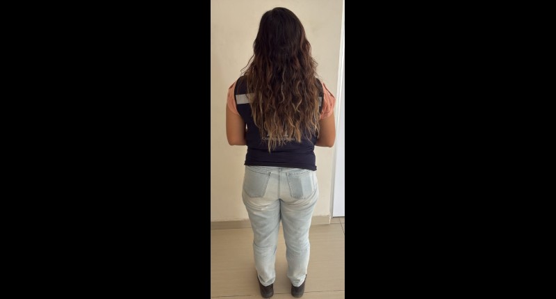 MUJER FUE DETENIDA EN SAN FRANCISCO DE LOS ROMO,  AGS, A BORDO DE UN VEHÍCULO ROBADO