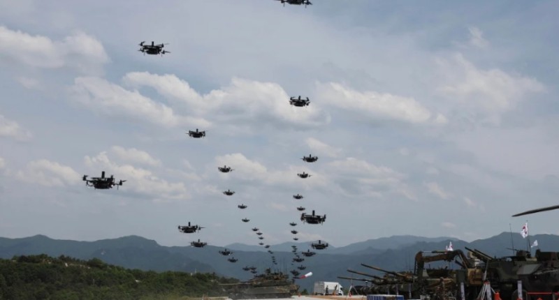 COREA DEL SUR PREPARA UN EJÉRCITO DE 500 MIL OPERADORES DE DRONES