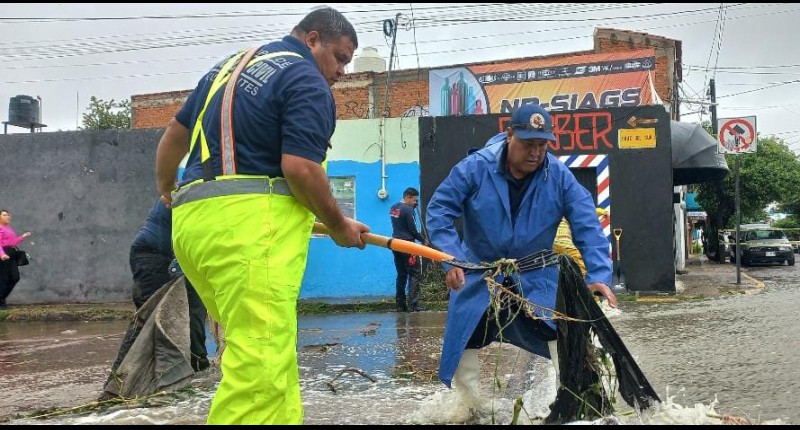 MÁS DE MIL 600 ACCIONES DE PREVENCIÓN, ATENCIÓN Y MANTENIMIENTO HA IMPLEMENTADO MUNICIPIO DE AGS PARA LA TEMPORADA DE LLUVIAS