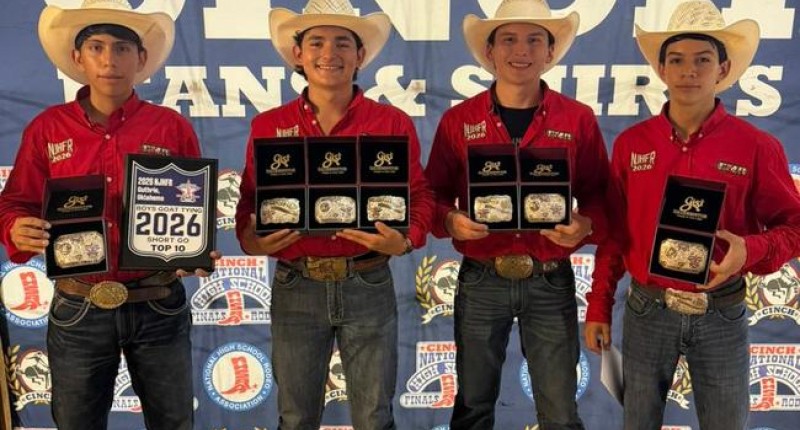 MEXICANOS DESTACAN EN MUNDIAL JUVENIL DE RODEO EN ESTADOS UNIDOS