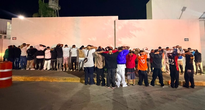 IMPLEMENTA GRUPO ANTIPANDILLAS OPERATIVO EN LA ZONA ORIENTE DE LA CD DE AGS; 33 PERSONAS FUERON ASEGURADAS 