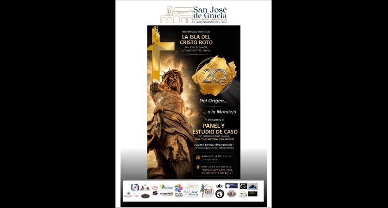 EL 18 DE JULIO CELEBRAN EL 20 ANIVERSARIO DEL CRISTO ROTO EN SJDG, AGS | VIDEO 