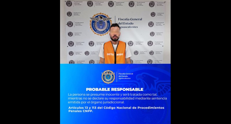 A PROCESO EN AGS EL `MASCA FIERROS`, INTENTÓ MATAR A BALAZOS A UNA PERSONA Y ERA DE LOA MÁS BUSCADOS DE AGS 