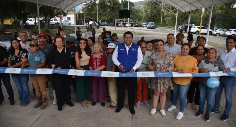 LA COMUNIDAD GRACIAS A DIOS, EN JM, CUENTA CON NUEVA VELARIA Y ALUMBRADO PÚBLICO PARA IMPULSAR LA CONVIVENCIA COMUNITARIA