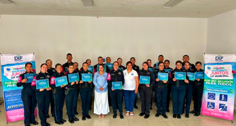 POLICÍA ROSA DE AGS FORTALECE LA ATENCIÓN INCLUYENTE CON CAPACITACIÓN EN LENGUA DE SEÑAS MEXICANA