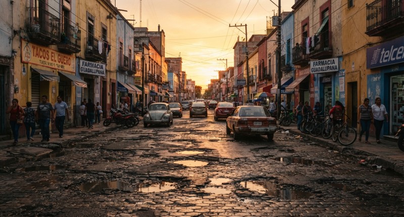 LOS BACHES SON EL PRINCIPAL PROBLEMA DE LAS CIUDADES EN MÉXICO: INEGI
