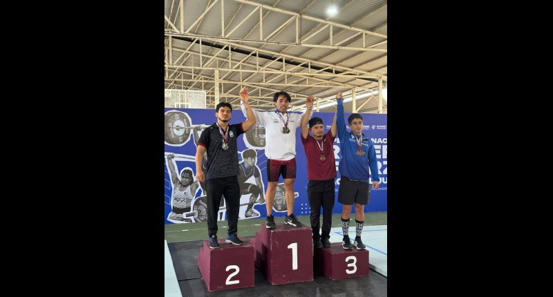 ORO PARA AGUASCALIENTES! JONATHAN MUÑOZ ES CAMPEÓN NACIONAL DE LEVANTAMIENTO DE PESAS