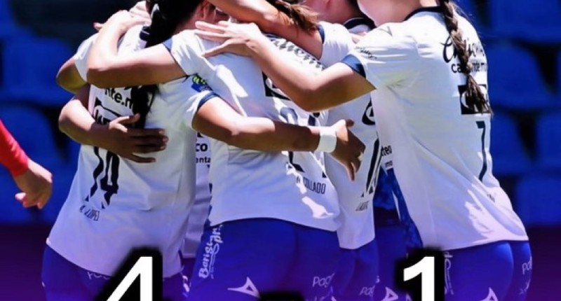 PUEBLA FEMENIL  HUNDE A CENTELLAS DEL NECAXA EN UN DOMINGO DE FIESTA PARA AMÉRICA, PUMAS Y SAN LUIS