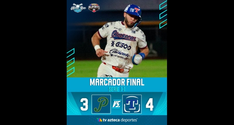 OLMECAS VENCE 4-3 A PERICOS EN 11 EPISODIOS E IGUALA LA FINAL DEL SUR