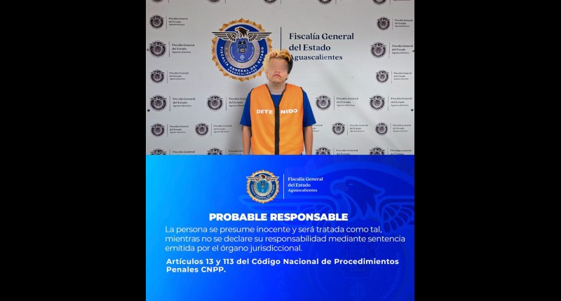 A PROCESO EN AGS SUJETO QUE INTENTÓ ASFIXIAR Y AMENAZÓ CON UN CUCHILLO A SU MADRE