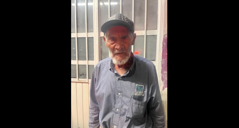 ADULTO MAYOR DESORIENTADO FUE DETECTADO EN VISTAS DEL SOL II, AGUASCALIENTES