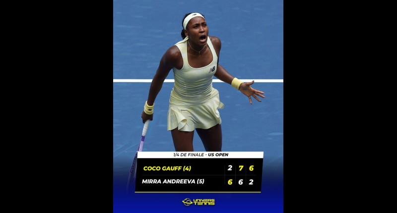 ¡MILAGRO EN NUEVA YORK! COCO GAUFF SALVA PUNTO DE PARTIDO Y VUELA A LAS SEMIFINALES DEL US OPEN NUEVA YORK