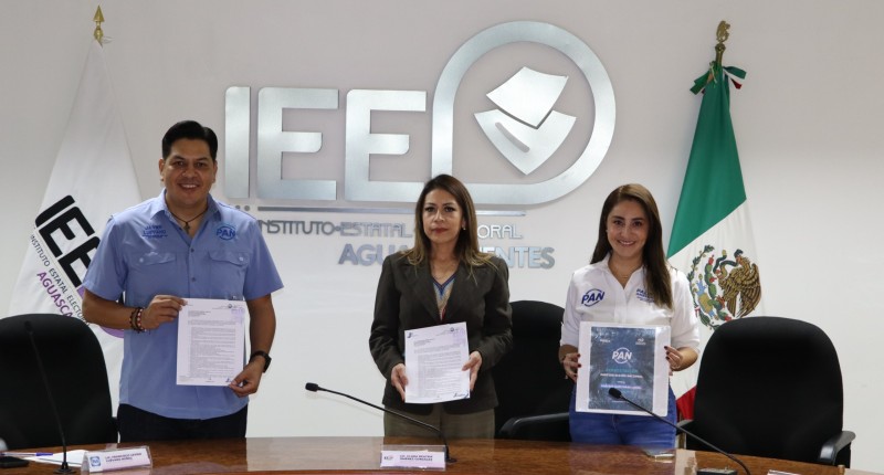 PAN FORMALIZA SU ACREDITACIÓN ANTE EL INSTITUTO ESTATAL ELECTORAL PARA EL PROCESO ELECTORAL LOCAL 2026-2027