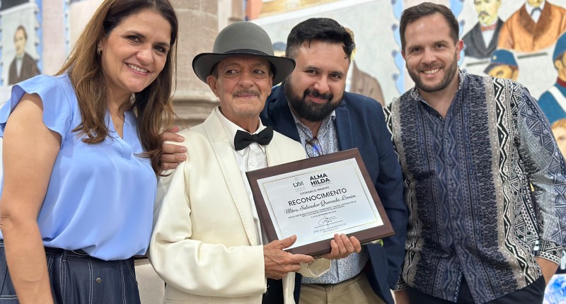 RECONOCEN LA TRAYECTORIA Y LEGADO DEL ARTISTA SALVADOR QUEZADA LIMÓN EN EL CONGRESO DE AGUASCALIENTES